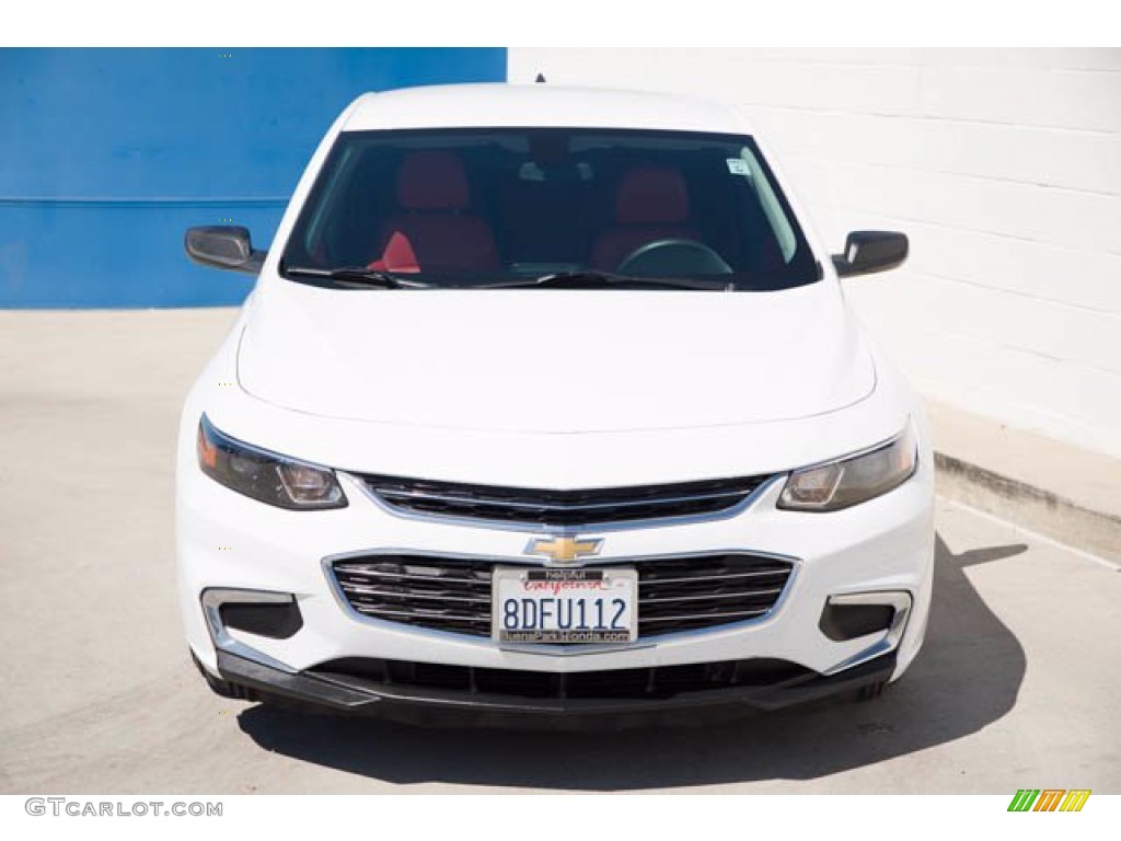 2018 Malibu LS - Summit White / Jet Black photo #7