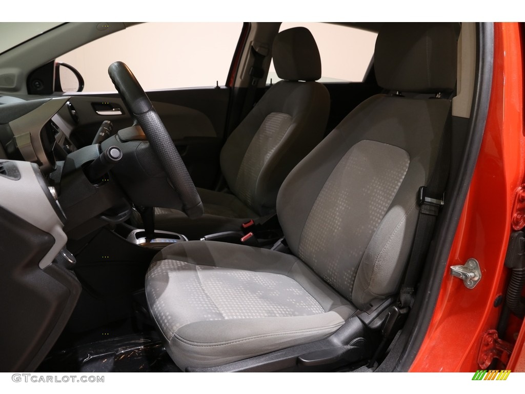 2012 Sonic LS Hatch - Inferno Orange Metallic / Jet Black/Dark Titanium photo #5