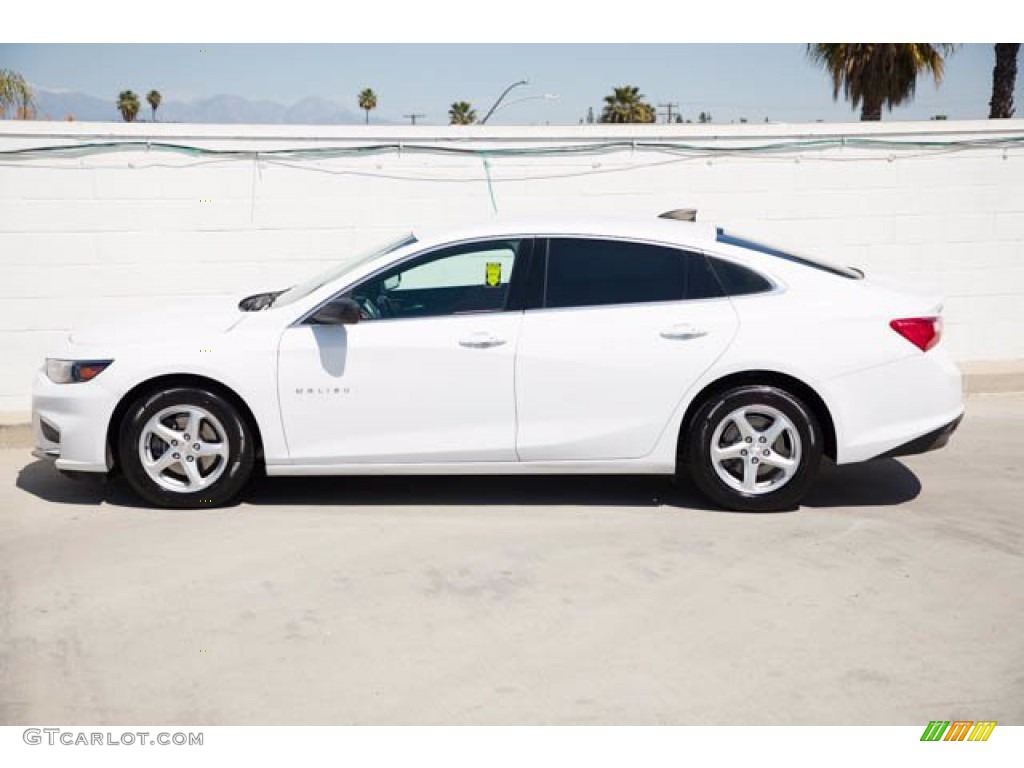 2018 Malibu LS - Summit White / Jet Black photo #10