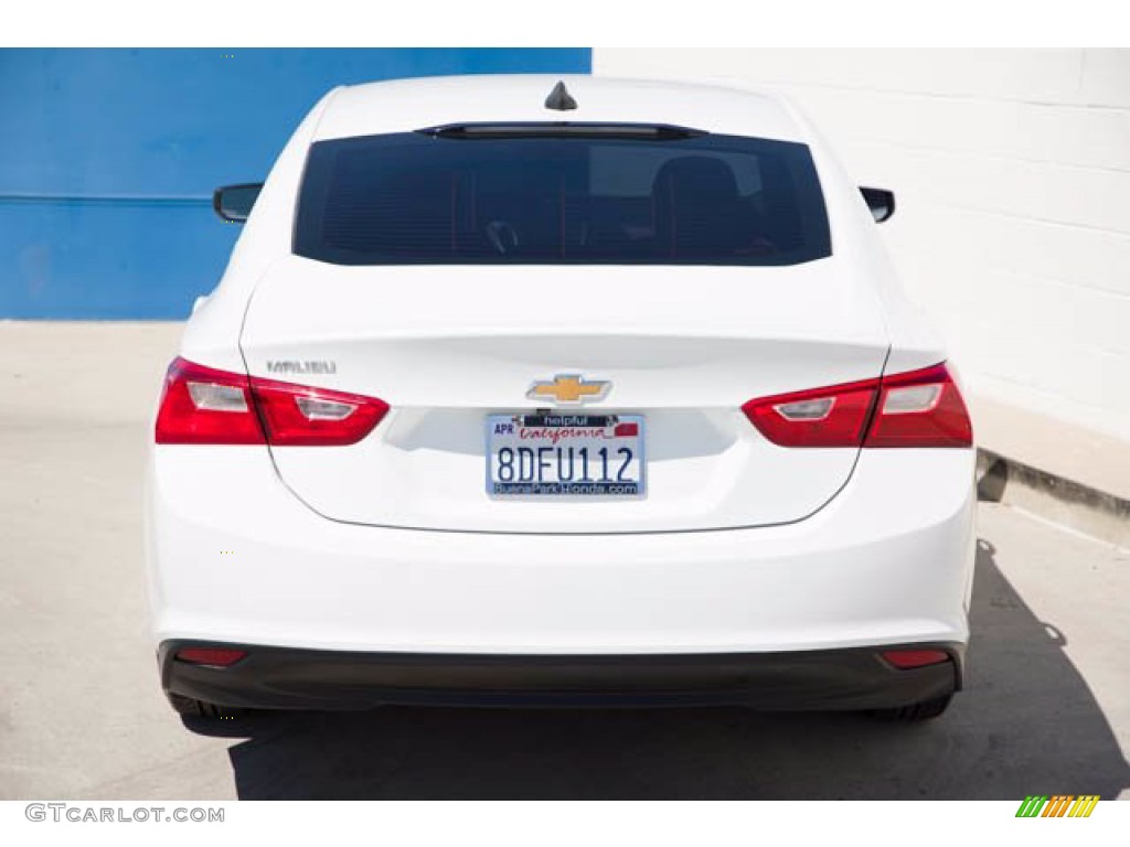 2018 Malibu LS - Summit White / Jet Black photo #11