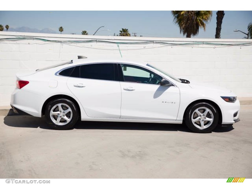 2018 Malibu LS - Summit White / Jet Black photo #14