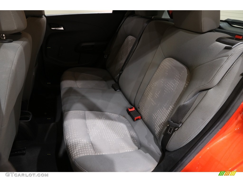 2012 Sonic LS Hatch - Inferno Orange Metallic / Jet Black/Dark Titanium photo #13