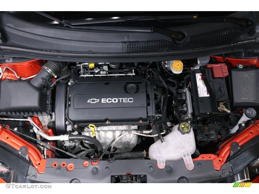 2012 Sonic LS Hatch - Inferno Orange Metallic / Jet Black/Dark Titanium photo #15