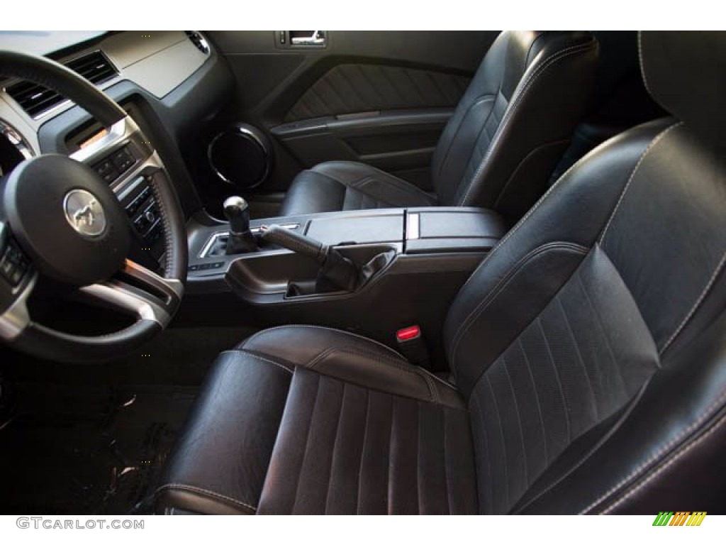 2014 Mustang V6 Premium Coupe - Sterling Gray / Charcoal Black photo #3