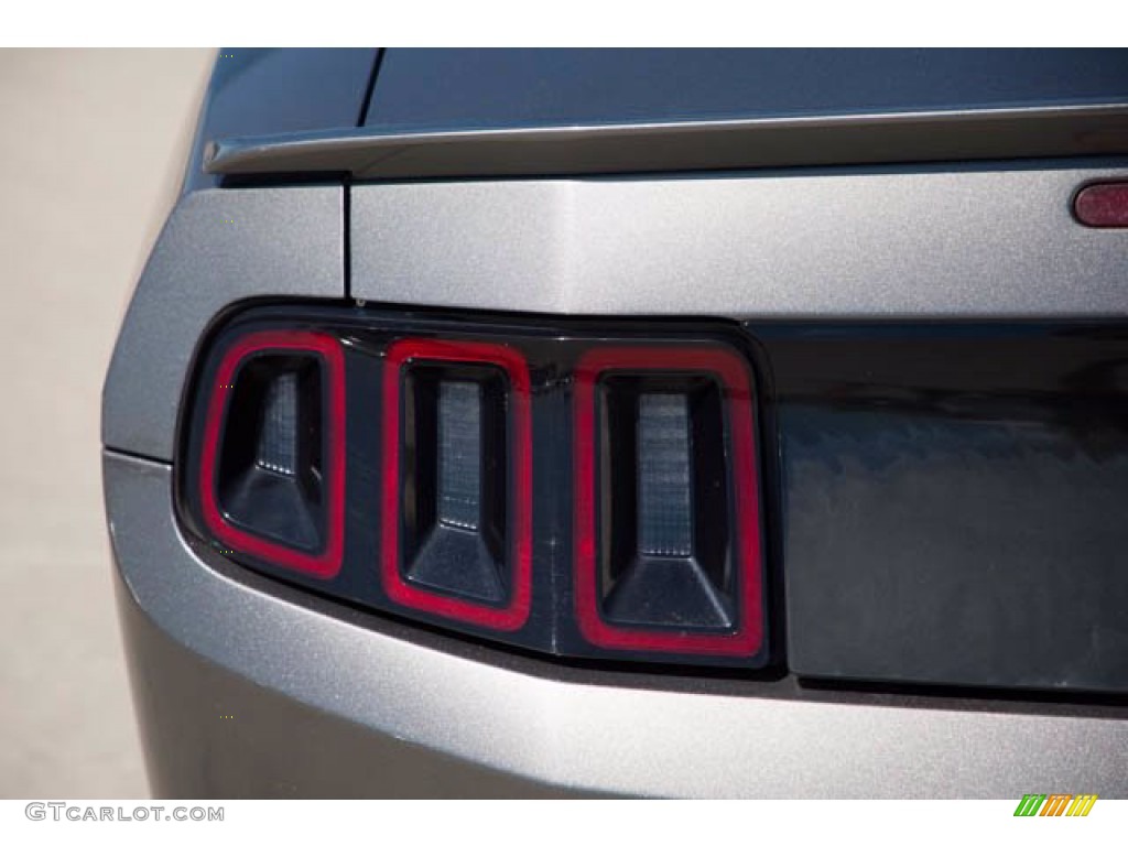 2014 Mustang V6 Premium Coupe - Sterling Gray / Charcoal Black photo #10