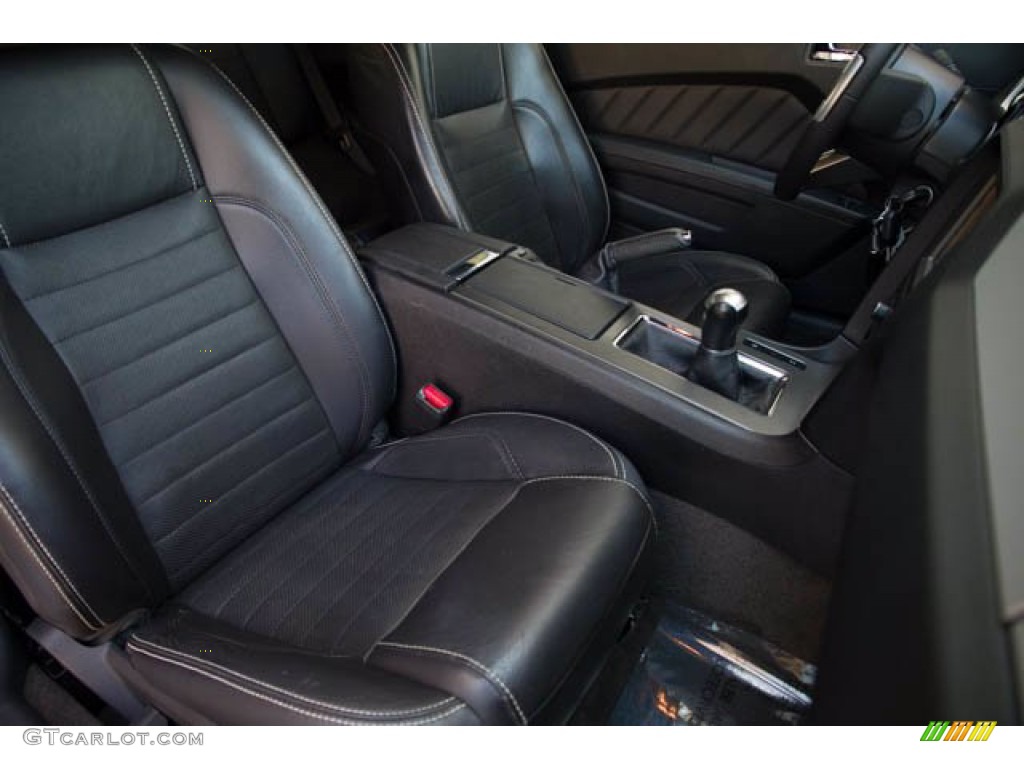 2014 Mustang V6 Premium Coupe - Sterling Gray / Charcoal Black photo #20