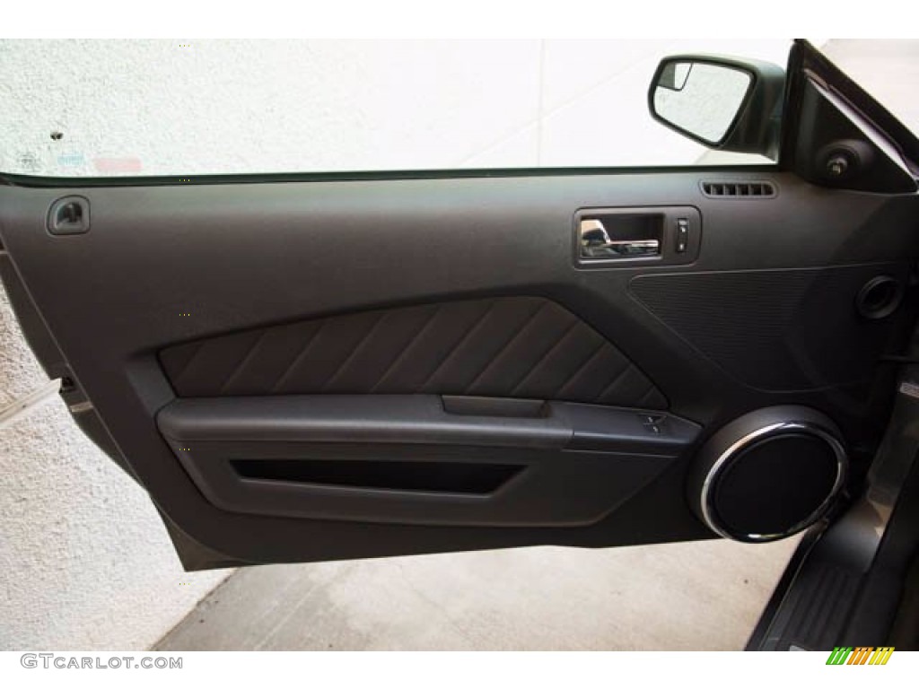 2014 Mustang V6 Premium Coupe - Sterling Gray / Charcoal Black photo #23