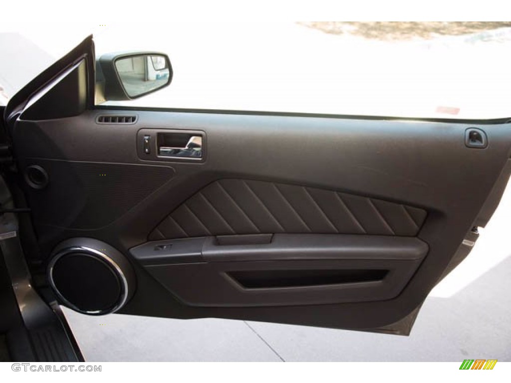 2014 Mustang V6 Premium Coupe - Sterling Gray / Charcoal Black photo #25