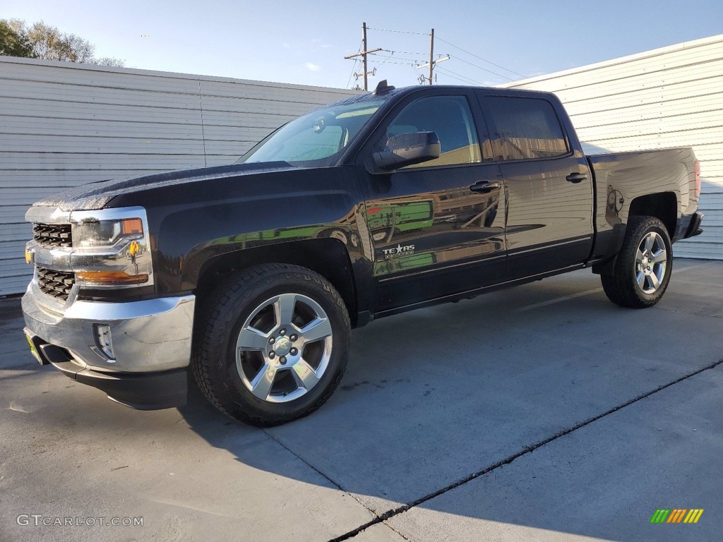 2017 Silverado 1500 LT Crew Cab - Black / Jet Black photo #2