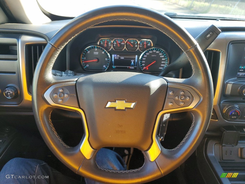 2017 Silverado 1500 LT Crew Cab - Black / Jet Black photo #15