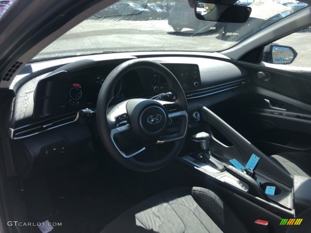 2021 Elantra SEL - Fluid Metal / Black photo #4