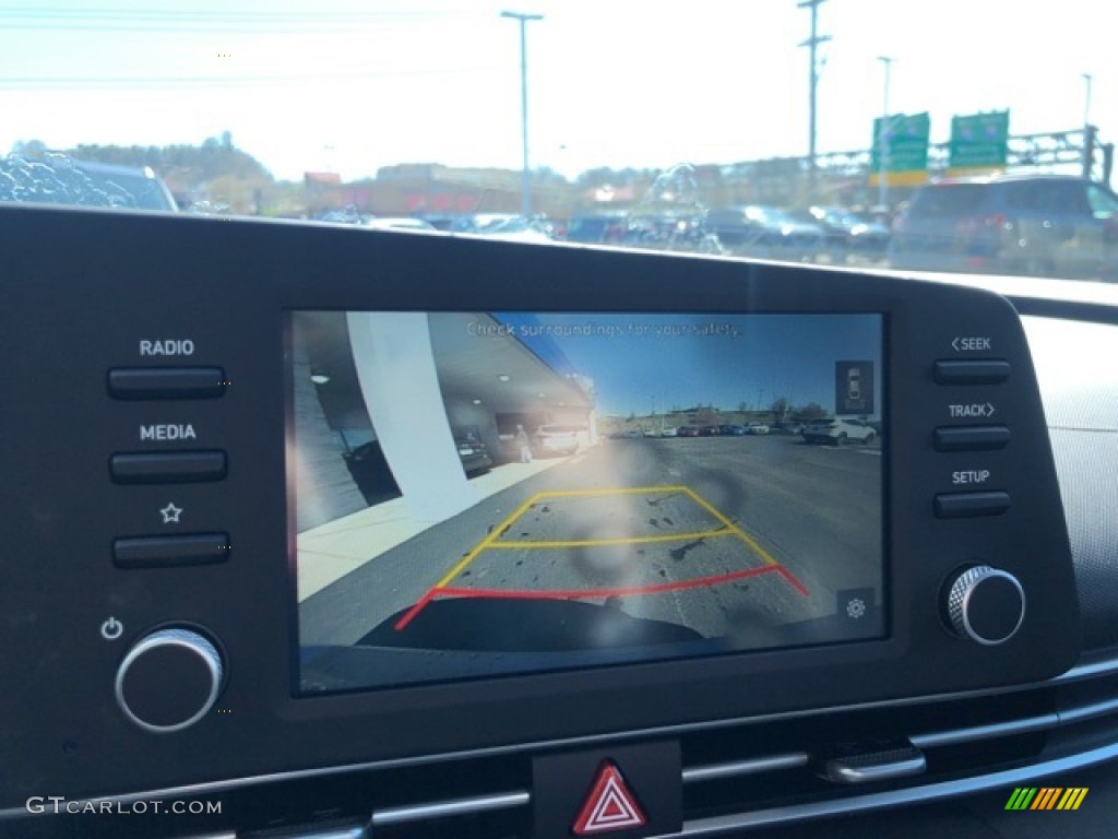 2021 Elantra SEL - Fluid Metal / Black photo #6