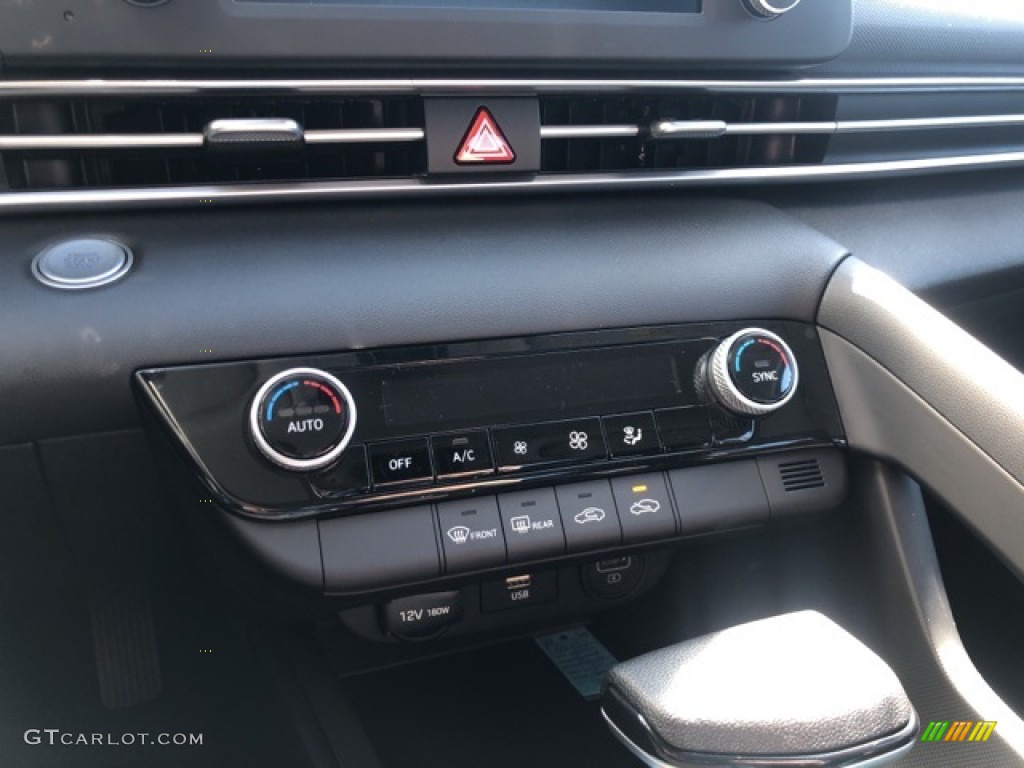 2021 Elantra SEL - Fluid Metal / Black photo #8