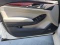 Light Platinum/Jet Black 2016 Cadillac CTS 2.0T Sedan Door Panel