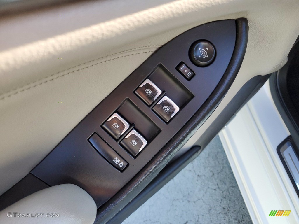 2016 Cadillac CTS 2.0T Sedan Light Platinum/Jet Black Door Panel Photo #141524329
