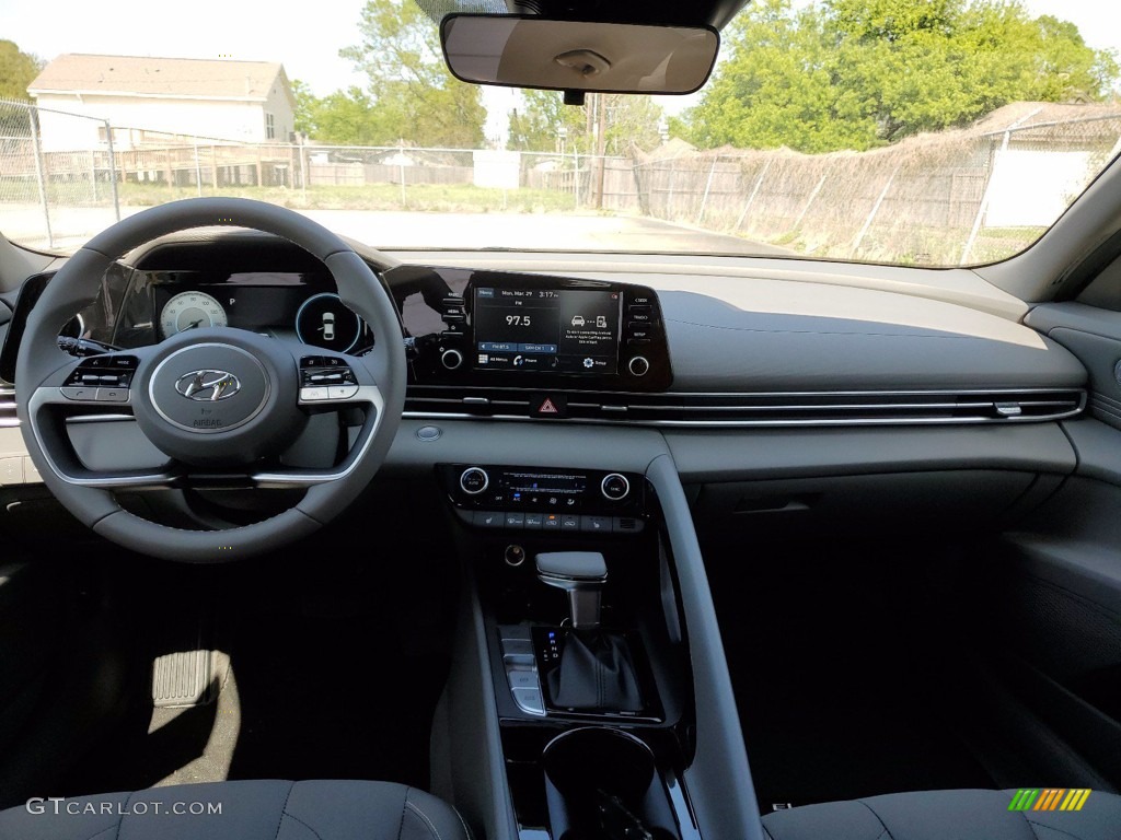 2021 Elantra SEL - Quartz White / Medium Gray photo #5