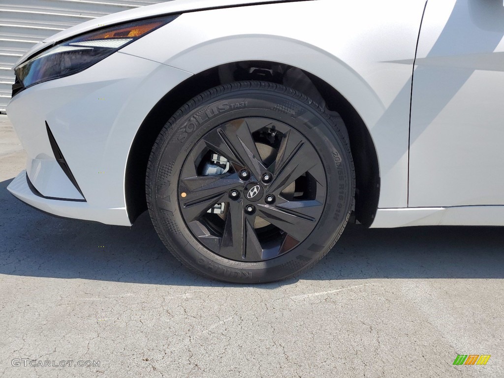 2021 Elantra SEL - Quartz White / Medium Gray photo #10