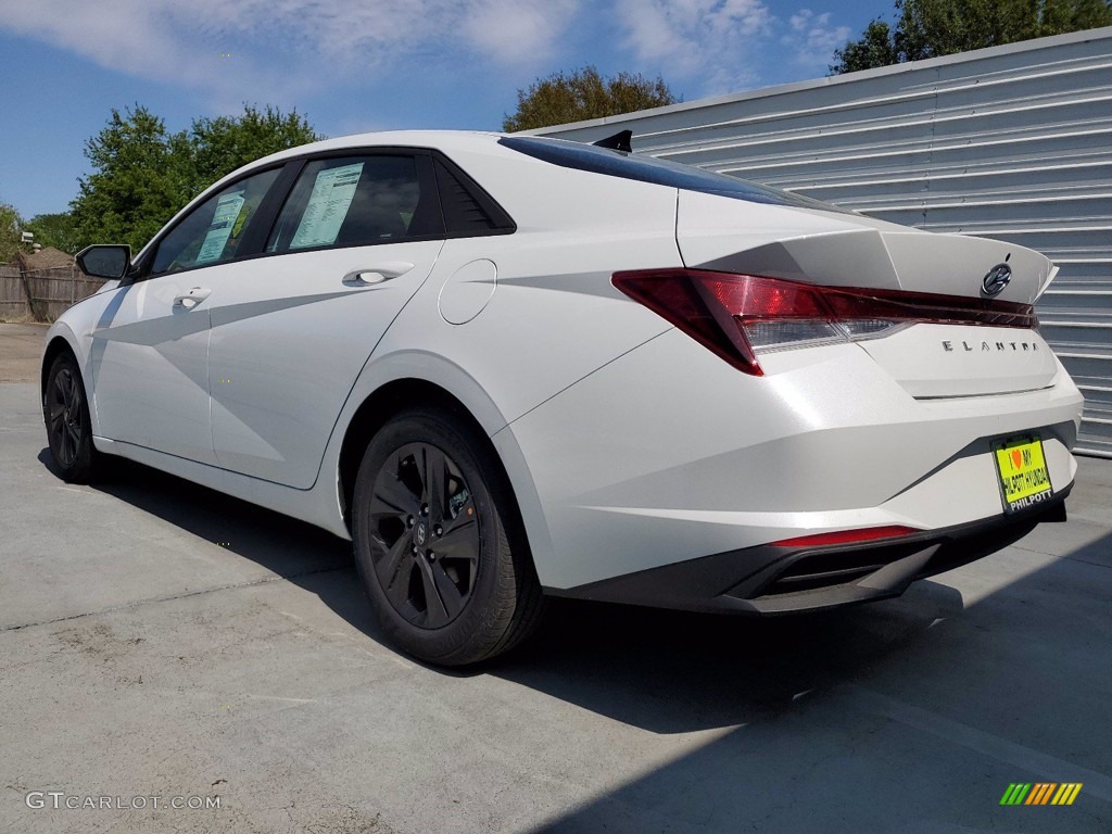 2021 Elantra SEL - Quartz White / Medium Gray photo #11