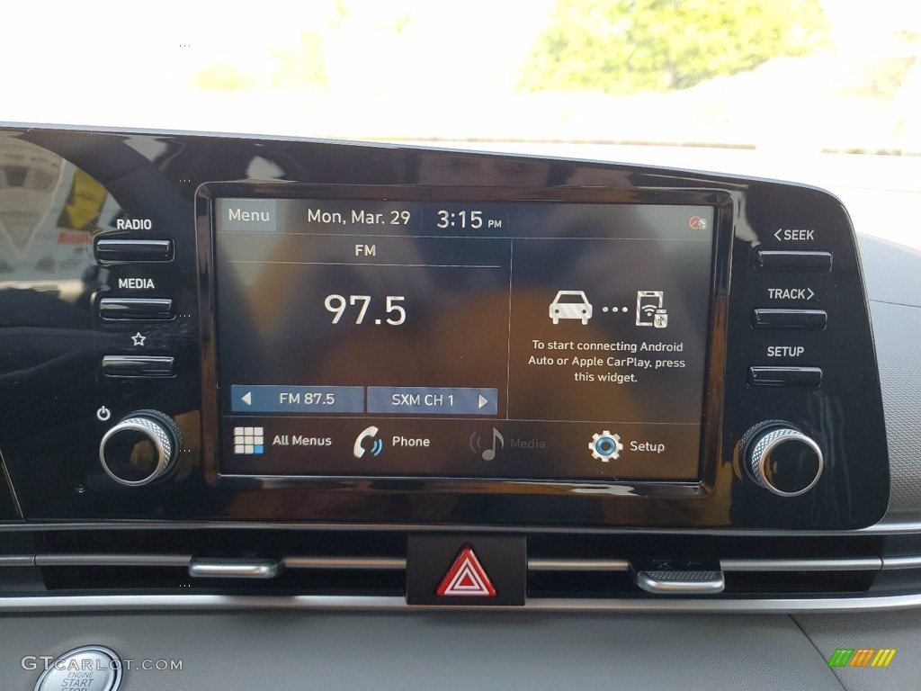 2021 Elantra SEL - Quartz White / Medium Gray photo #19