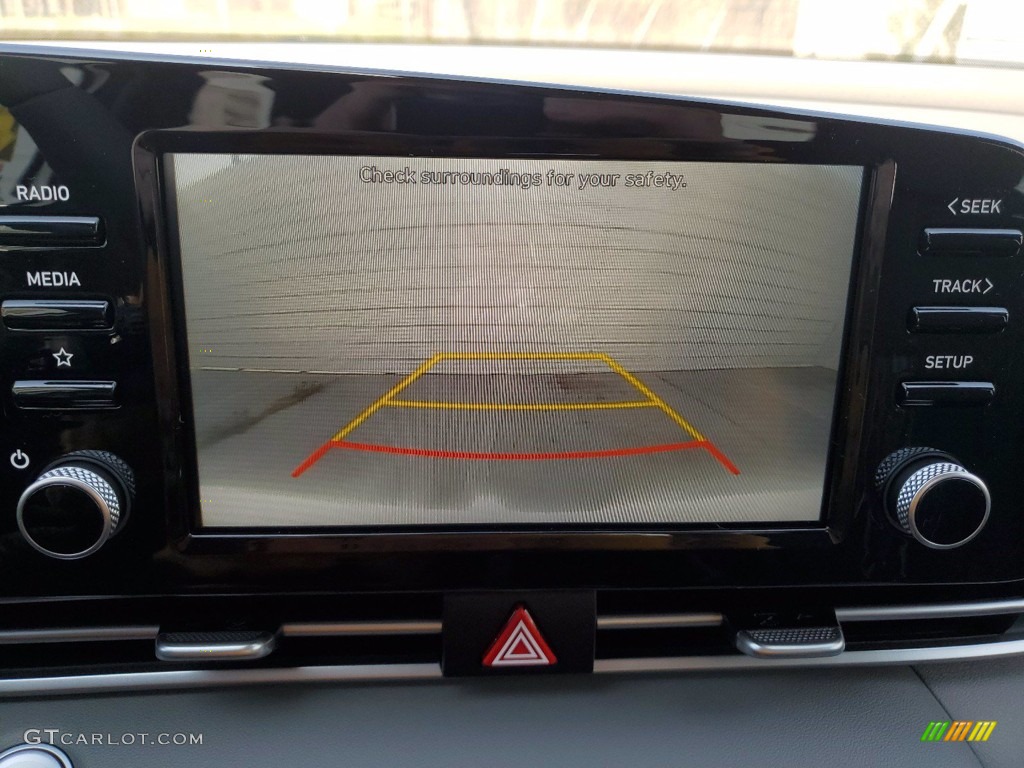 2021 Elantra SEL - Quartz White / Medium Gray photo #20