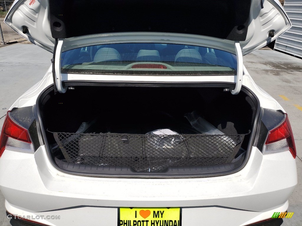 2021 Elantra SEL - Quartz White / Medium Gray photo #21