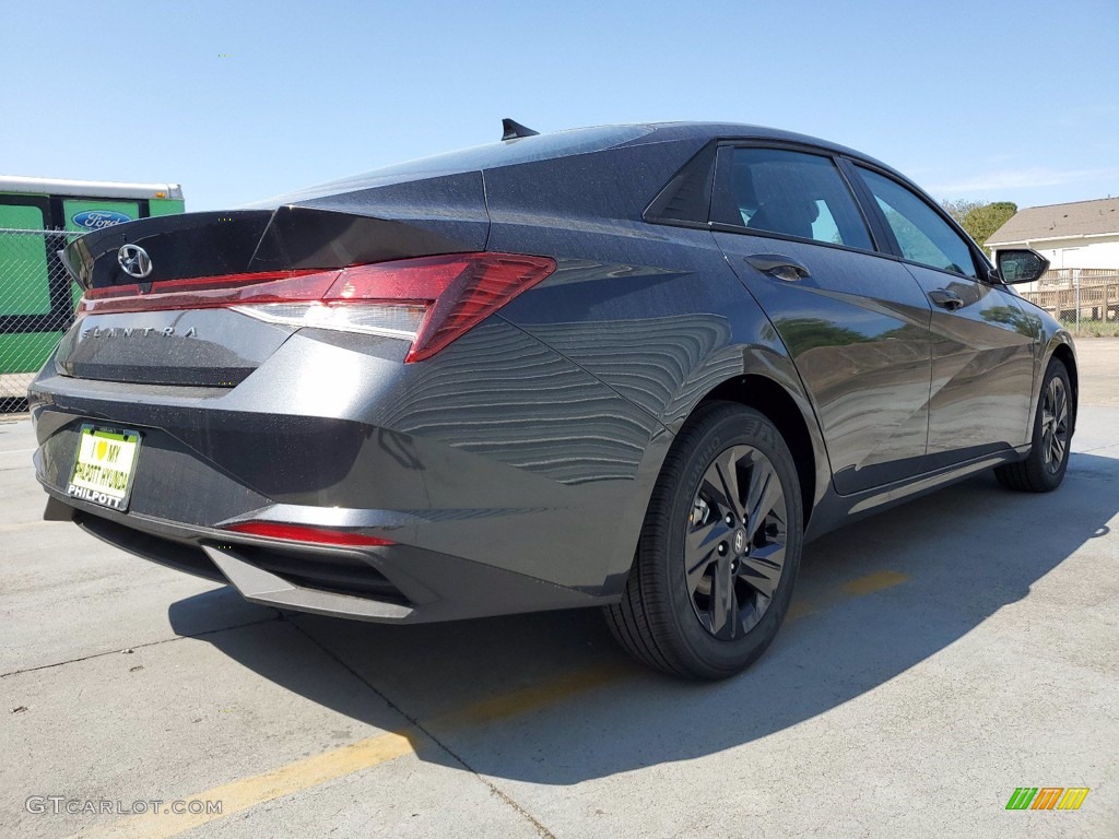 2021 Elantra SEL - Portofino Gray / Medium Gray photo #3