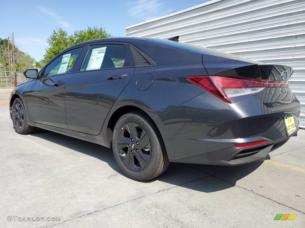 2021 Elantra SEL - Portofino Gray / Medium Gray photo #11