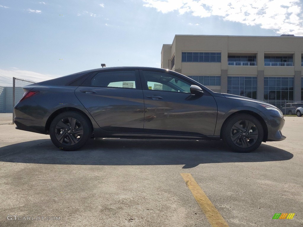 2021 Elantra SEL - Portofino Gray / Medium Gray photo #12