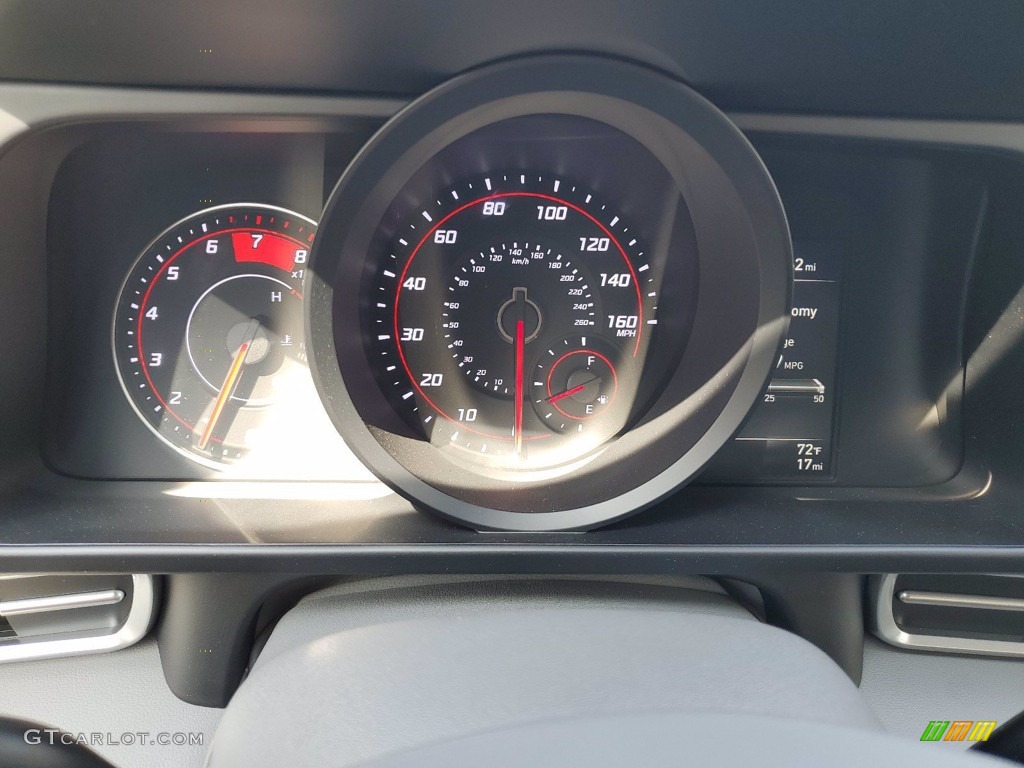 2021 Hyundai Elantra SEL Gauges Photo #141524737