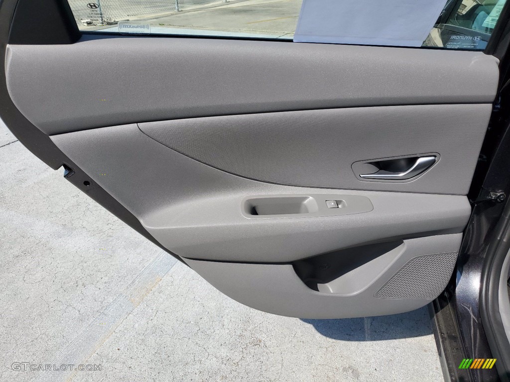 2021 Elantra SEL - Portofino Gray / Medium Gray photo #24