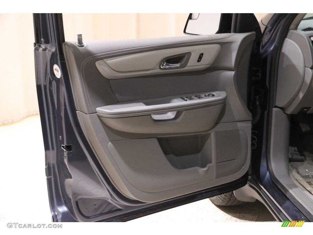 2013 Chevrolet Traverse LS Dark Titanium/Light Titanium Door Panel Photo #141525269