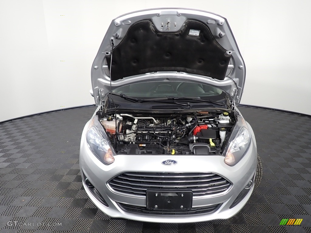 2018 Fiesta SE Hatchback - Ingot Silver / Charcoal Black photo #6