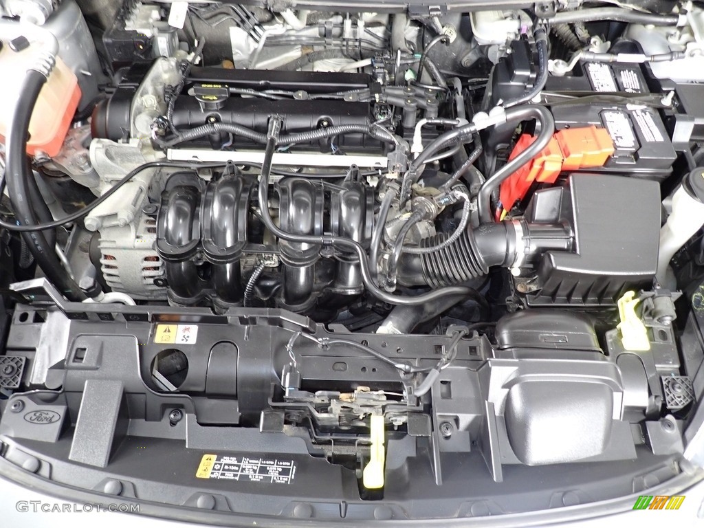 2018 Fiesta SE Hatchback - Ingot Silver / Charcoal Black photo #7