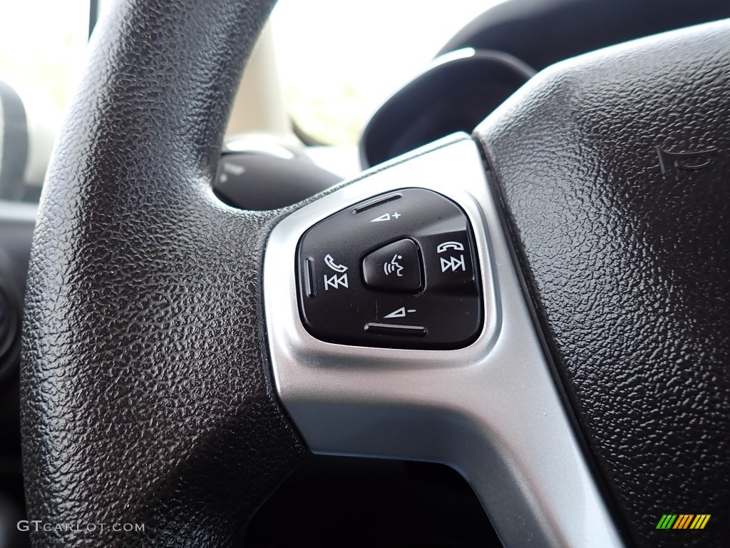 2018 Fiesta SE Hatchback - Ingot Silver / Charcoal Black photo #24