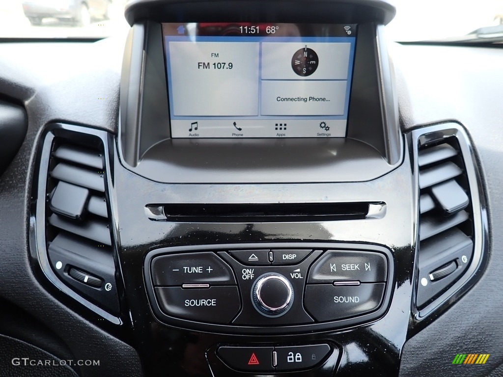 2018 Fiesta SE Hatchback - Ingot Silver / Charcoal Black photo #27