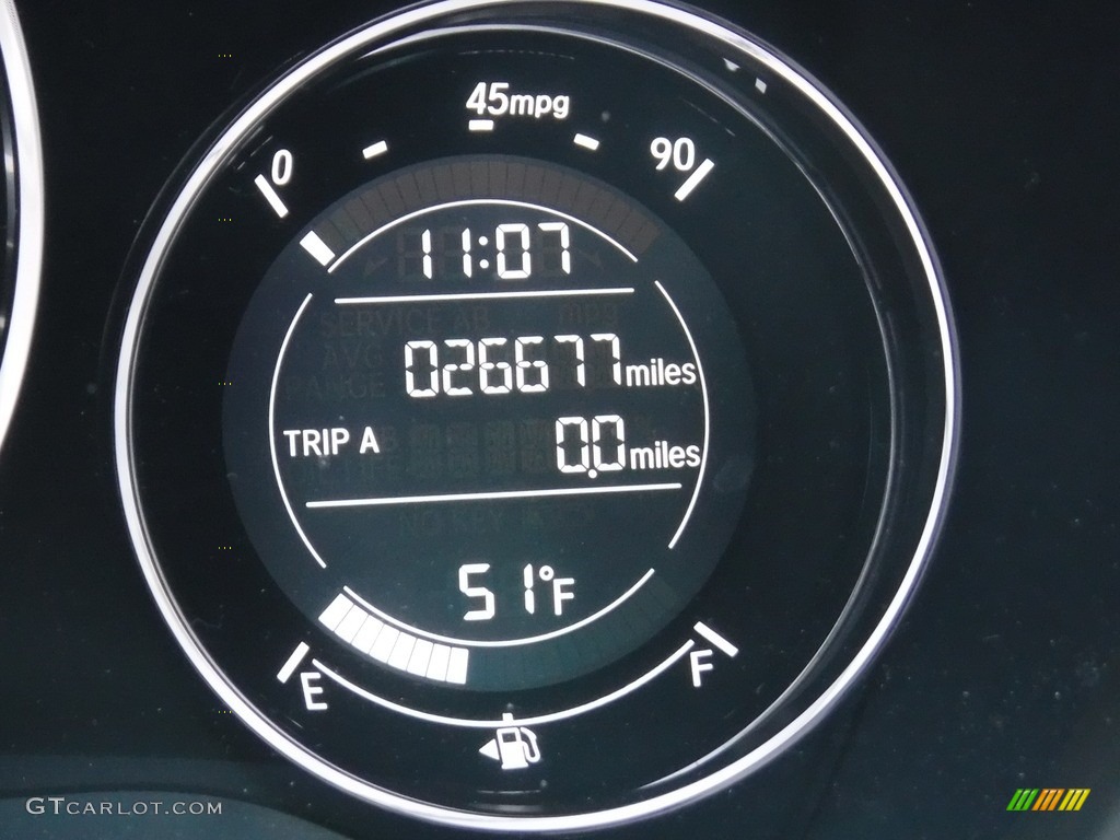 2018 HR-V LX AWD - Modern Steel Metallic / Black photo #27