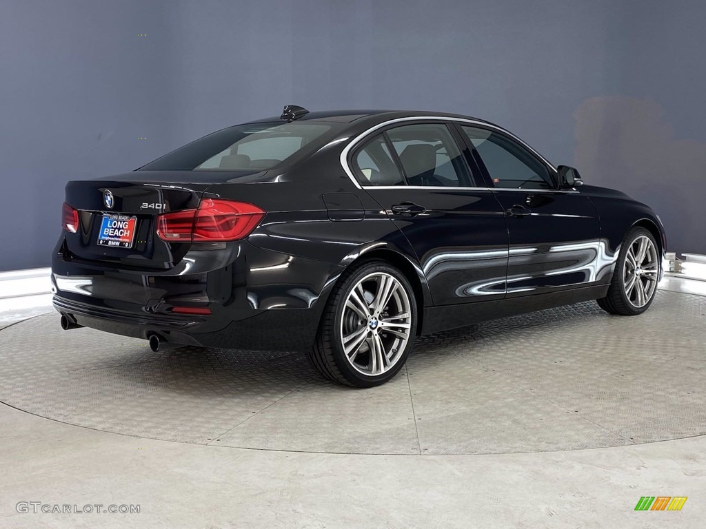 2018 3 Series 340i Sedan - Jet Black / Black photo #5