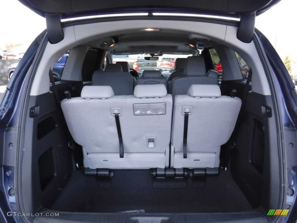 2018 Odyssey EX-L - Obsidian Blue Pearl / Gray photo #26