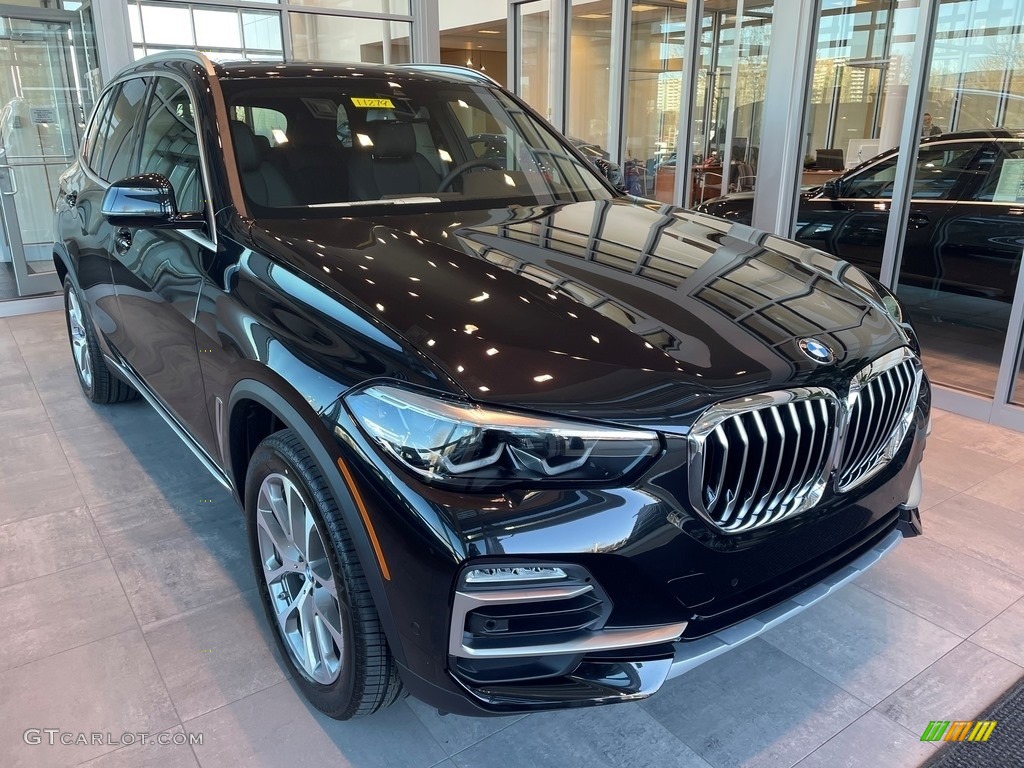 2021 X5 xDrive40i - Black Sapphire Metallic / Black photo #1