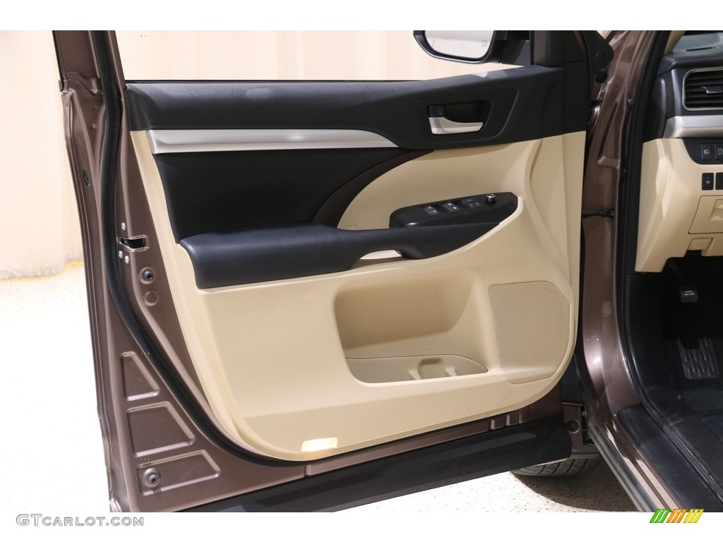 2018 Highlander XLE AWD - Toasted Walnut Pearl / Almond photo #4