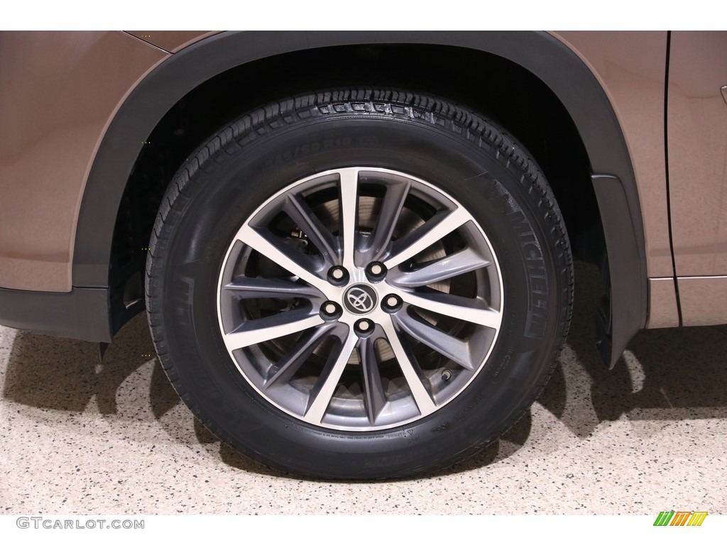 2018 Highlander XLE AWD - Toasted Walnut Pearl / Almond photo #21