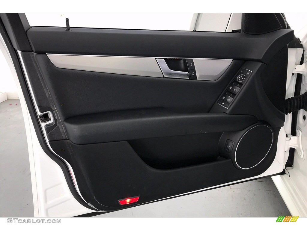 2014 Mercedes-Benz C 250 Sport Black Door Panel Photo #141528698