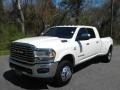 Pearl White - 3500 Limited Longhorn Mega Cab 4x4 Photo No. 2