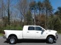 Pearl White 2021 Ram 3500 Limited Longhorn Mega Cab 4x4 Exterior