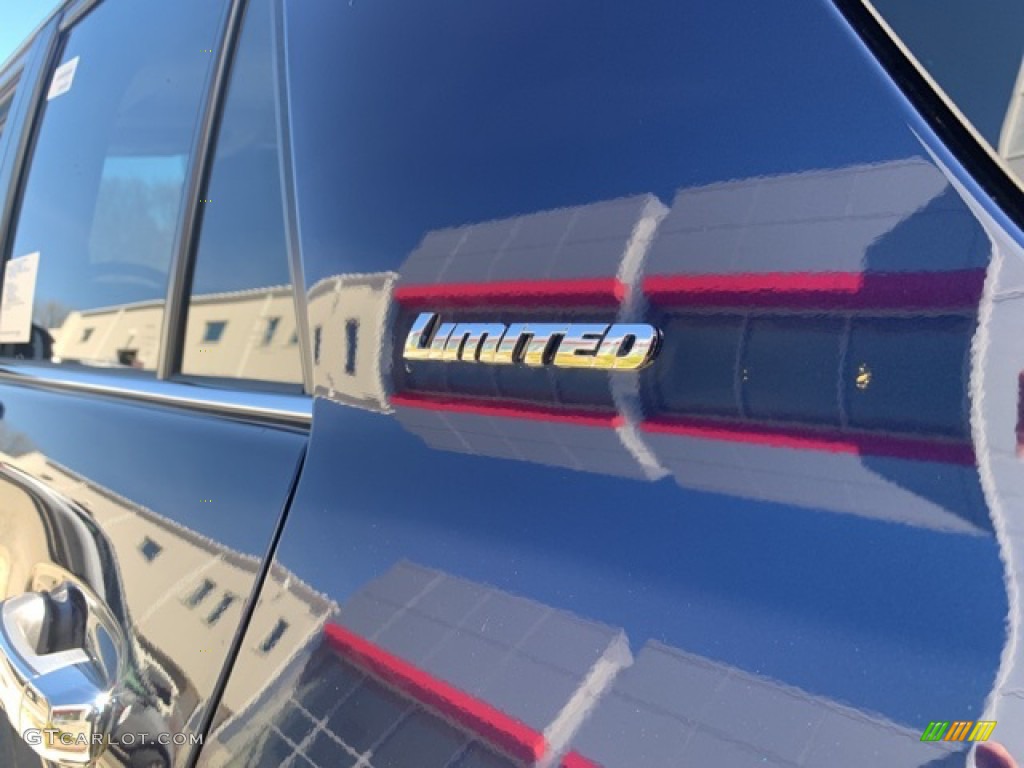 2021 4Runner Limited 4x4 - Nautical Blue Metallic / Redwood photo #25