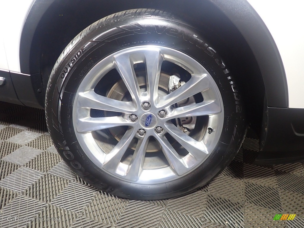 2018 Explorer XLT 4WD - Oxford White / Ebony Black photo #47