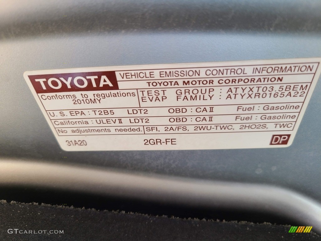 2010 Venza V6 AWD - Classic Silver Metallic / Gray photo #57