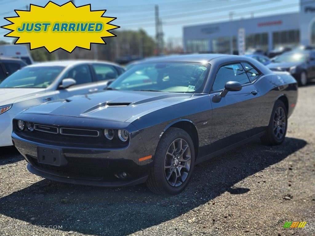 2018 Challenger GT AWD - Maximum Steel Metallic / Black photo #1