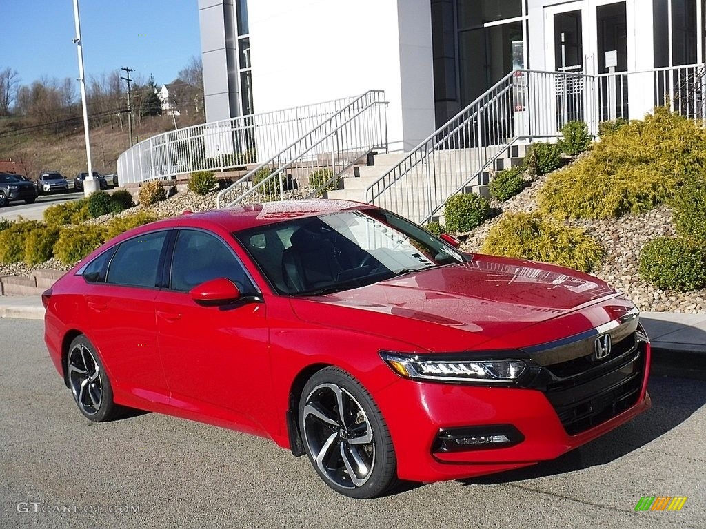 San Marino Red 2018 Honda Accord Sport Sedan Exterior Photo #141533366