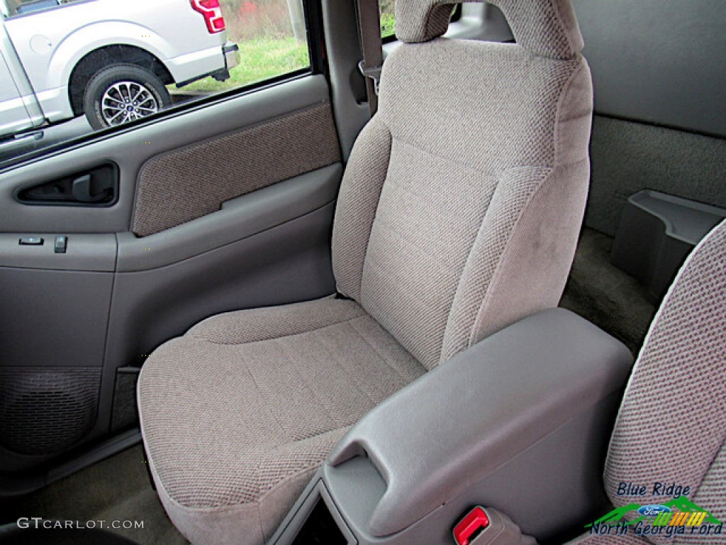 1994 S10 LS Extended Cab - Bright Red / Gray photo #7